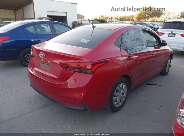 3KPC24A61ME144493 2021 HYUNDAI ACCENT Красный 