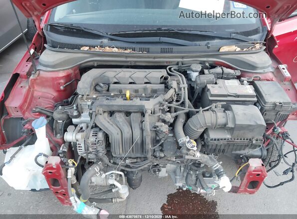 3KPC24A61ME144493 2021 HYUNDAI ACCENT Красный 