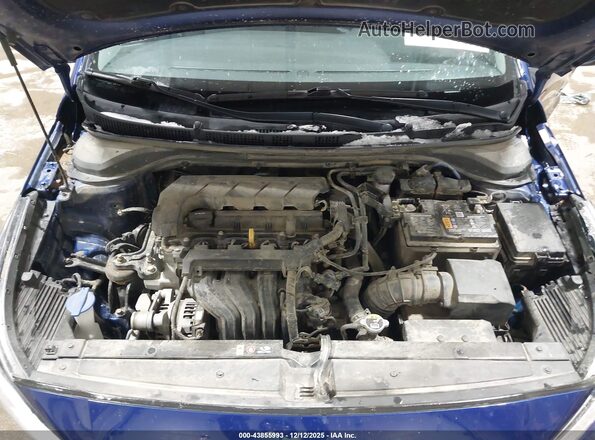 3KPC24A62NE159456 2022 HYUNDAI ACCENT Синий Вид сзади