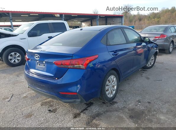 3KPC24A64LE114080 2020 HYUNDAI ACCENT Синий Задняя правая четверть