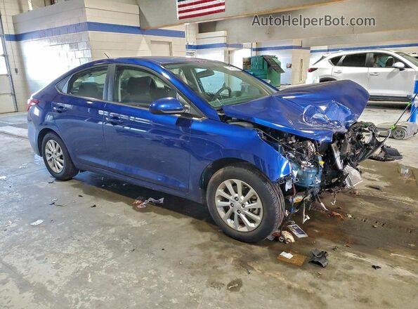 3KPC24A64NE170264 2022 HYUNDAI ACCENT Синий Передняя правая четверть