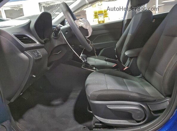 3KPC24A64NE170264 2022 HYUNDAI ACCENT Синий Вид салона спереди