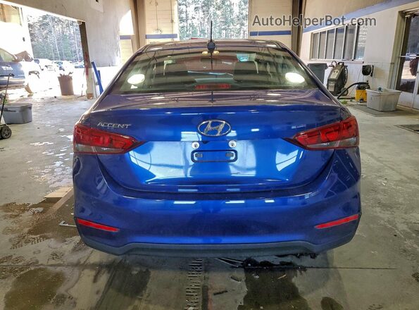 3KPC24A64NE170264 2022 HYUNDAI ACCENT Синий Вид сзади