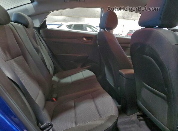 3KPC24A64NE170264 2022 HYUNDAI ACCENT Синий Вид задних сидений