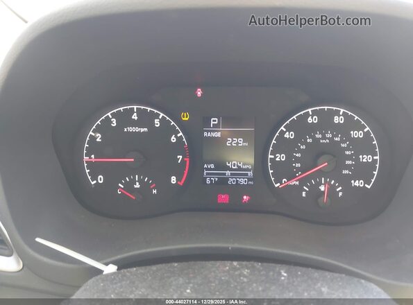 3KPC24A64NE185170 2022 HYUNDAI ACCENT Серебряный Вид задних сидений