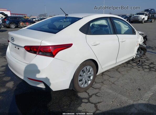 3KPC24A65LE126416 2020 HYUNDAI ACCENT Белый Задняя правая четверть