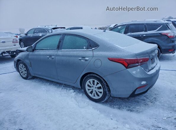 3KPC24A65ME133027 2021 HYUNDAI ACCENT Silver უკანა მარცხენა