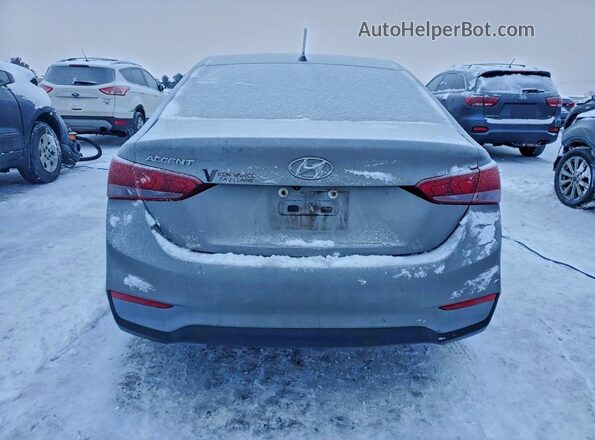 3KPC24A65ME133027 2021 HYUNDAI ACCENT Silver უკანა ხედი