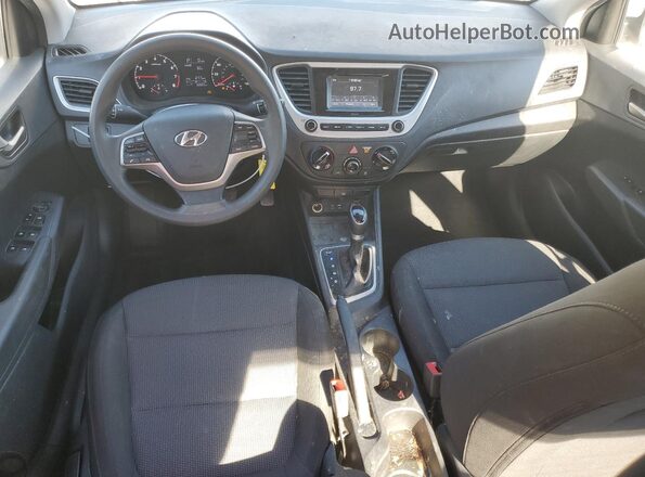3KPC24A65ME147851 2021 HYUNDAI ACCENT White Vista del salpicadero