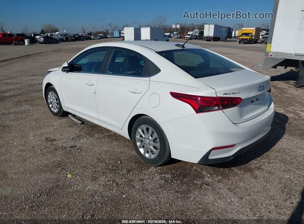 3KPC24A65NE173240 2022 HYUNDAI ACCENT White Tył lewy