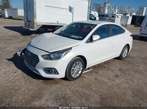 3KPC24A65NE173240 2022 HYUNDAI ACCENT White Przód lewy