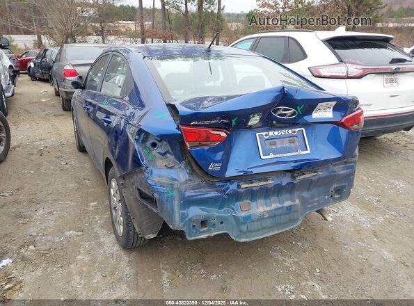 3KPC24A66LE095631 2020 HYUNDAI ACCENT Blue Հետևի ձախ
