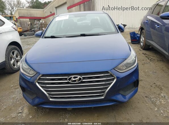 3KPC24A66LE095631 2020 HYUNDAI ACCENT Blue Սարքավորումների վահանակի տեսք