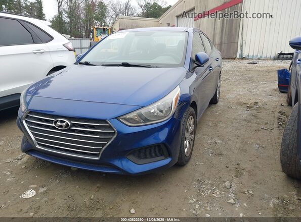 3KPC24A66LE095631 2020 HYUNDAI ACCENT Blue Առջևի ձախ երեք քառորդ տեսարան