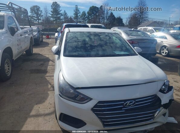 3KPC24A66LE115974 2020 HYUNDAI ACCENT Белый Вид щитка приборов