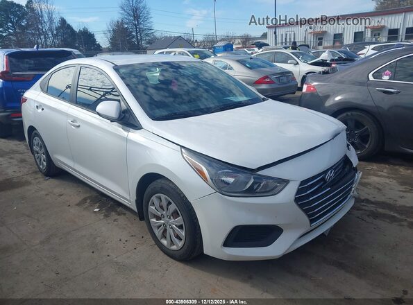 3KPC24A66LE115974 2020 HYUNDAI ACCENT Белый Вид задней части салона