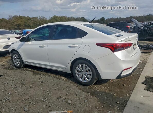 3KPC24A67NE155337 2022 HYUNDAI ACCENT White Trasero izquierdo