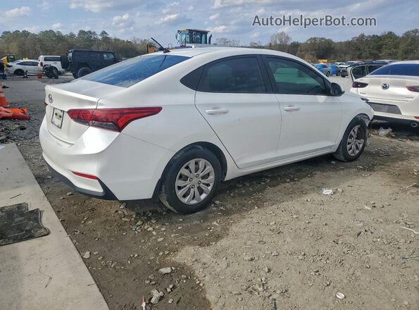 3KPC24A67NE155337 2022 HYUNDAI ACCENT White Trasero derecho