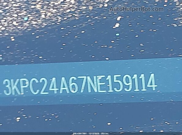 3KPC24A67NE159114 2022 HYUNDAI ACCENT Black 