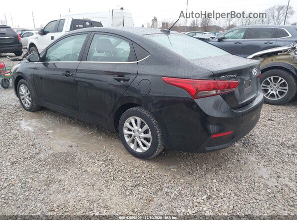 3KPC24A67NE163003 2022 HYUNDAI ACCENT Black Հետևի ձախ