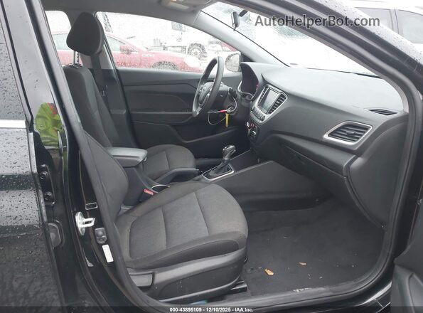 3KPC24A67NE163003 2022 HYUNDAI ACCENT Black Սալոնի դիմացի տեսք