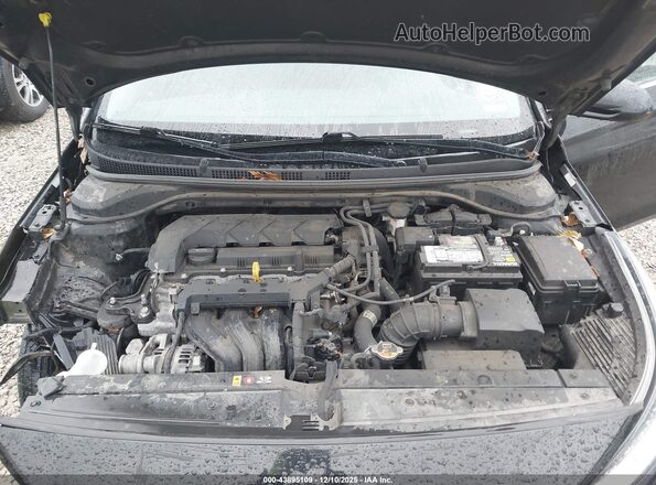 3KPC24A67NE163003 2022 HYUNDAI ACCENT Black Հետևի տեսք