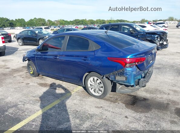 3KPC24A68LE099812 2020 HYUNDAI ACCENT Синий Задняя левая четверть