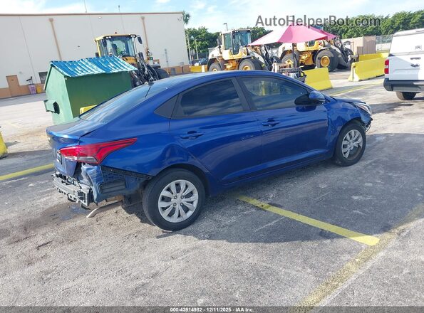 3KPC24A68LE099812 2020 HYUNDAI ACCENT Синий Задняя правая четверть