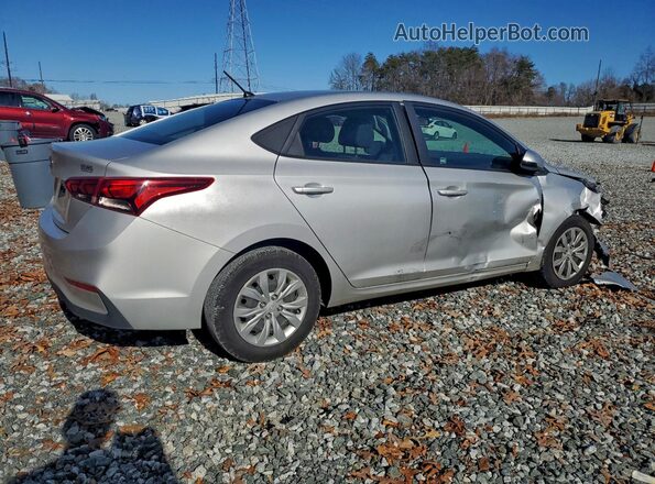 3KPC24A68ME130865 2021 HYUNDAI ACCENT Silver Trasero derecho