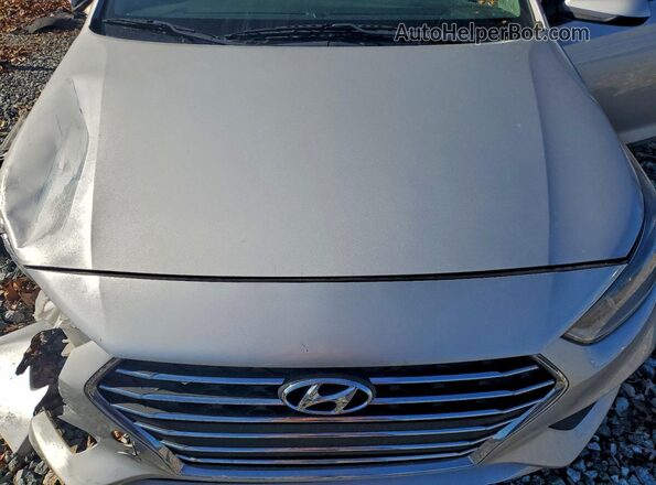 3KPC24A68ME130865 2021 HYUNDAI ACCENT Silver Vista interior trasera
