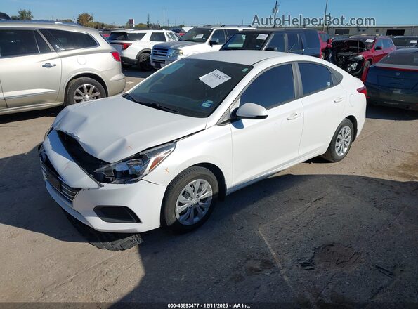 3KPC24A68NE175659 2022 HYUNDAI ACCENT Белый Передняя левая четверть
