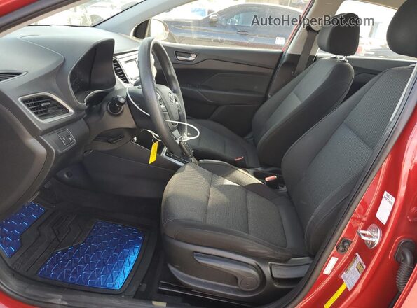 3KPC24A69LE099060 2020 HYUNDAI ACCENT Red Vista interior delantera