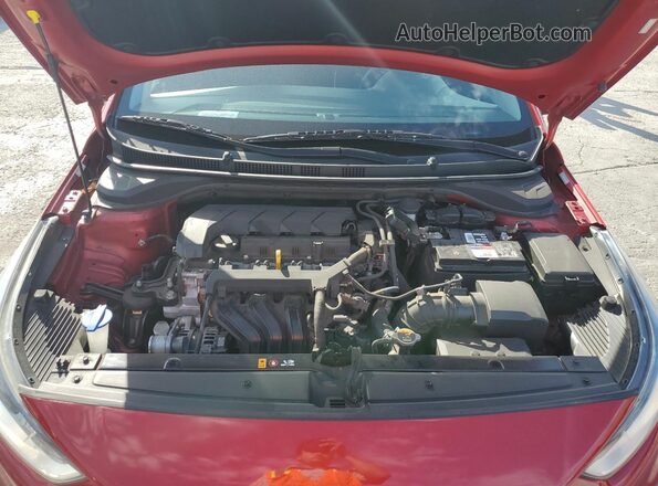 3KPC24A69LE099060 2020 HYUNDAI ACCENT Red Vista interior trasera