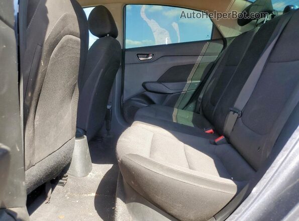 3KPC24A69LE101793 2020 HYUNDAI ACCENT Gray Vista de los asientos traseros