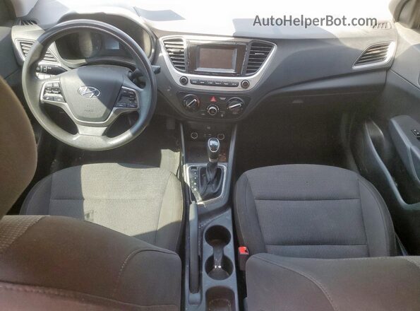 3KPC24A69LE101793 2020 HYUNDAI ACCENT Gray Vista del salpicadero