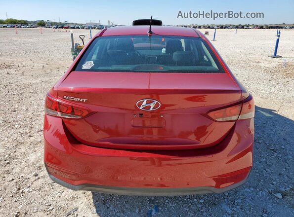 3KPC24A69LE110039 2020 HYUNDAI ACCENT Red Widok z tyłu