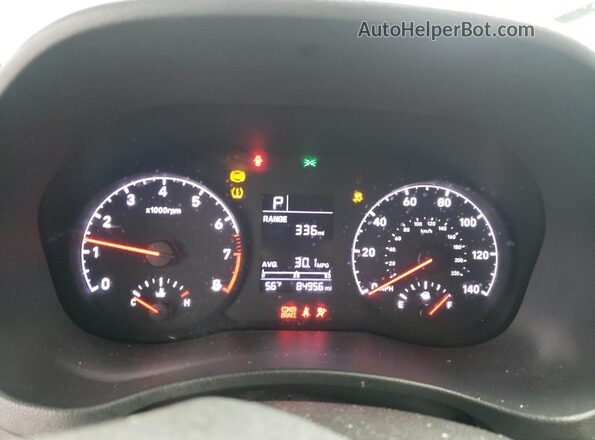 3KPC24A69ME133872 2021 HYUNDAI ACCENT White Instrument cluster view