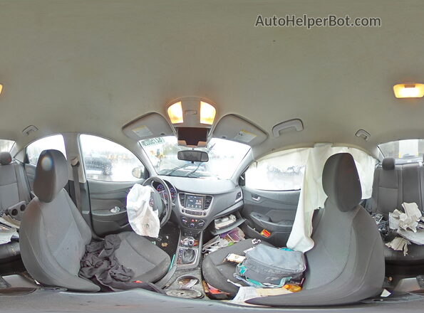 3KPC24A69ME133872 2021 HYUNDAI ACCENT White VIN sticker view