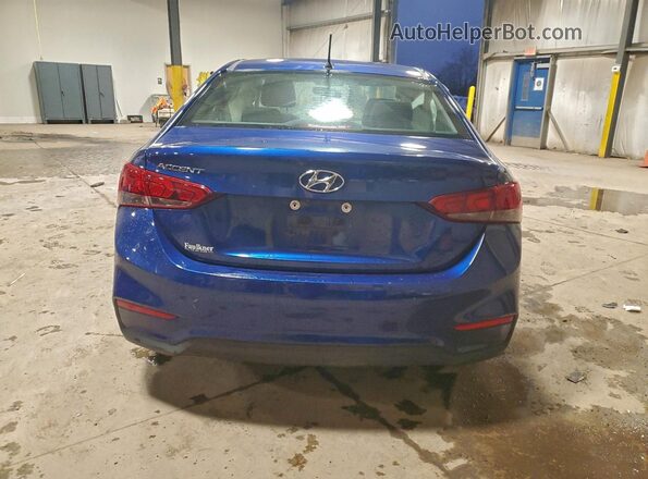 3KPC24A69ME134245 2021 HYUNDAI ACCENT Blue Вид ззаду
