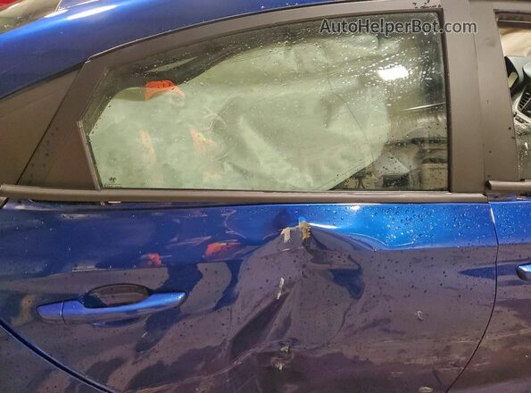 3KPC24A69ME134245 2021 HYUNDAI ACCENT Blue Вид задніх сидінь