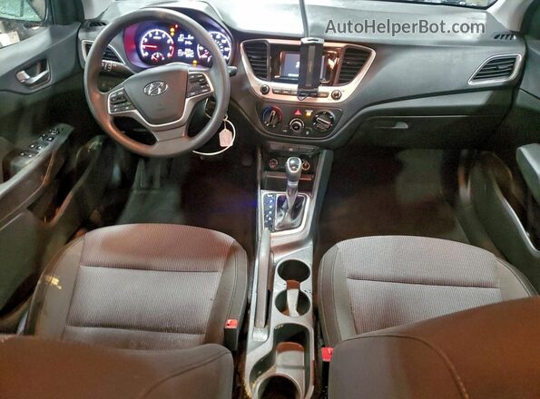 3KPC24A69ME138537 2021 HYUNDAI ACCENT Черный Вид панели приборов