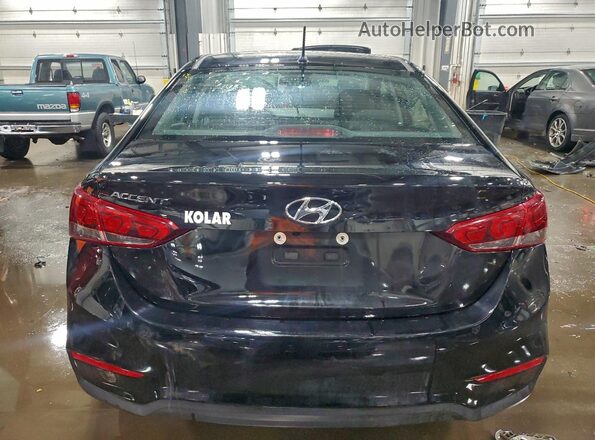 3KPC24A69ME138537 2021 HYUNDAI ACCENT Черный Вид сзади