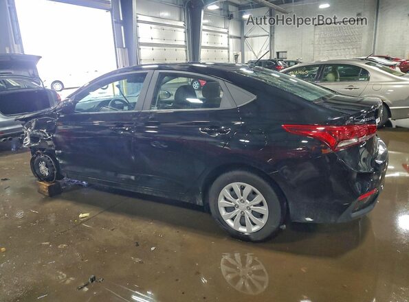 3KPC24A69ME138537 2021 HYUNDAI ACCENT Черный Задняя левая четверть