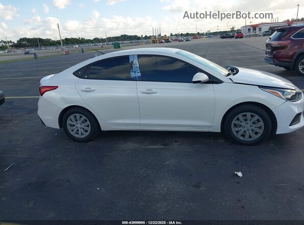 3KPC24A6XME136974 2021 HYUNDAI ACCENT Белый Вид щитка приборов