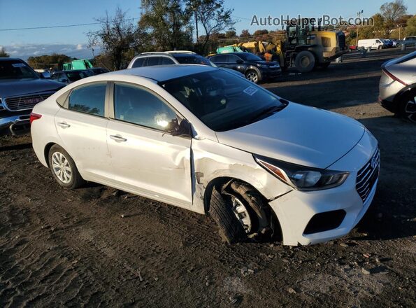 3KPC24A6XME152219 2021 HYUNDAI ACCENT White Передня права чверть
