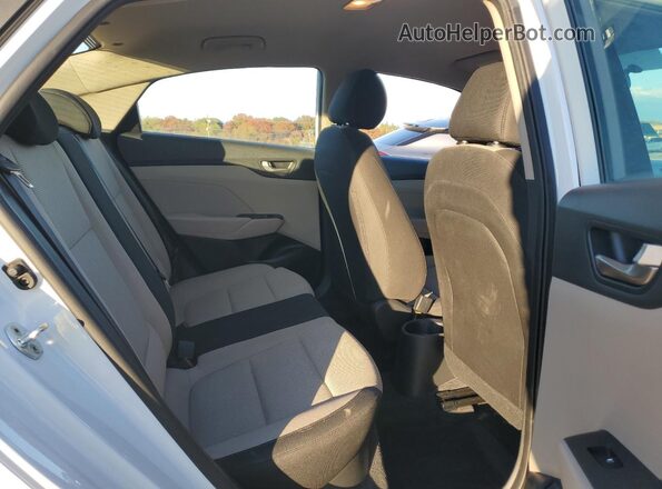 3KPC24A6XME152219 2021 HYUNDAI ACCENT White Вид задніх сидінь