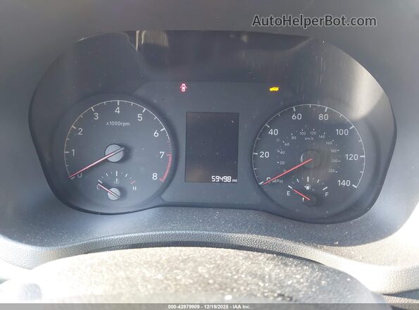 3KPC24A6XNE155476 2022 HYUNDAI ACCENT Серебряный Вид задних сидений