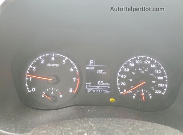 3KPC25A61LE089516 2020 HYUNDAI ACCENT Серый Вид щитка приборов