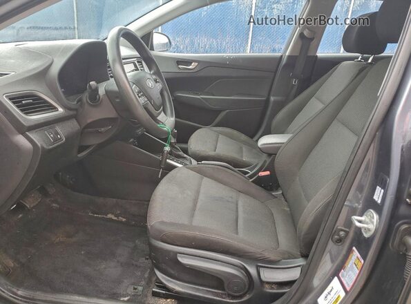 3KPC25A61LE089516 2020 HYUNDAI ACCENT Серый Вид салона спереди