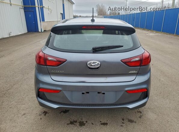 3KPC25A61LE089516 2020 HYUNDAI ACCENT Серый Вид сзади